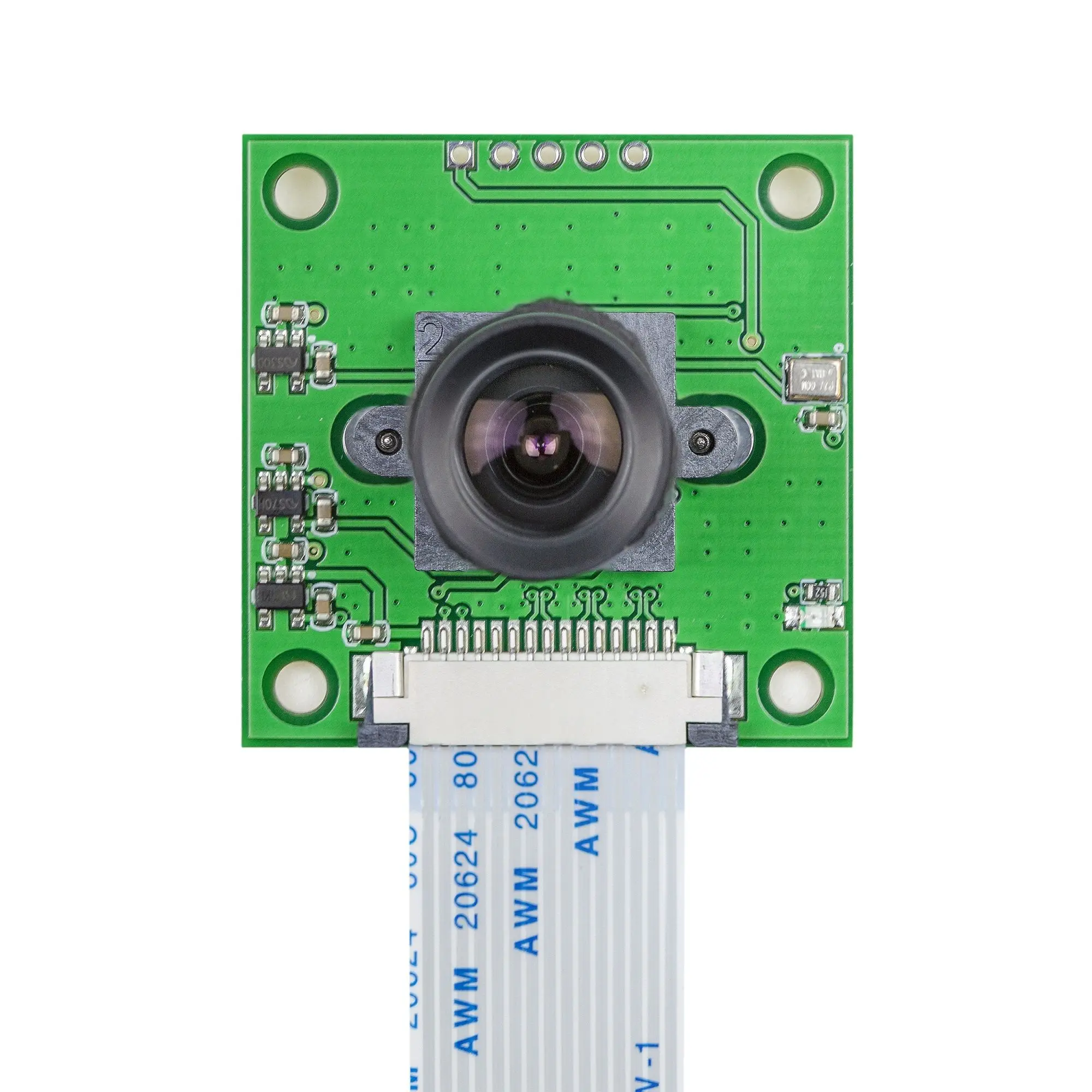 OV5647 Camera Board /w M12x0.5 mount Lens fully compatible with Raspberry Pi 4/3B+/3 Camera