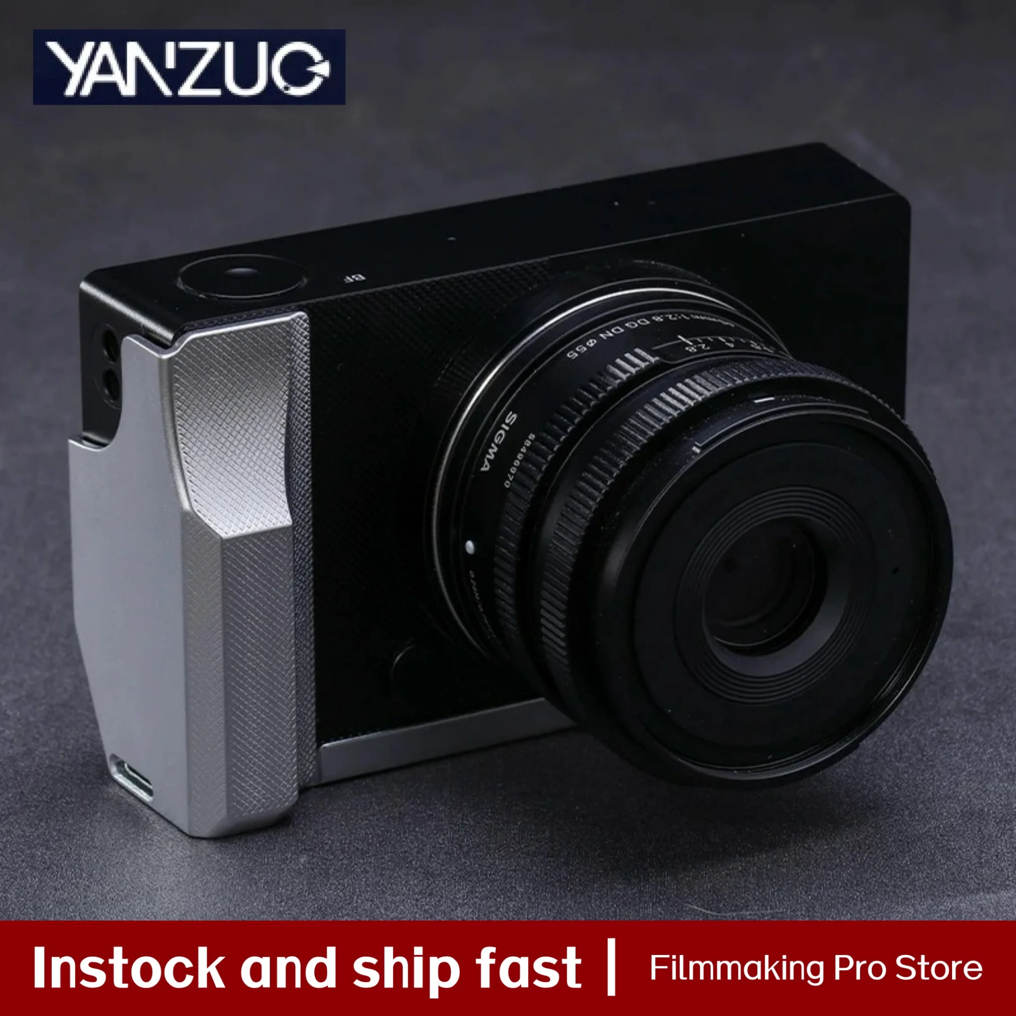 

Ручка для камеры YANZUO, подходит для камеры Sigma BF, ручки из алюминиевого сплава, аксессуары для фотосъемки