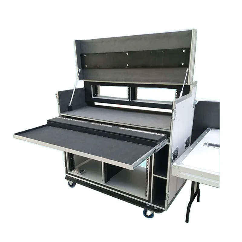 Custom Performance Cabinets and Audio Instrument Flight Case for TC2GO Broadcating