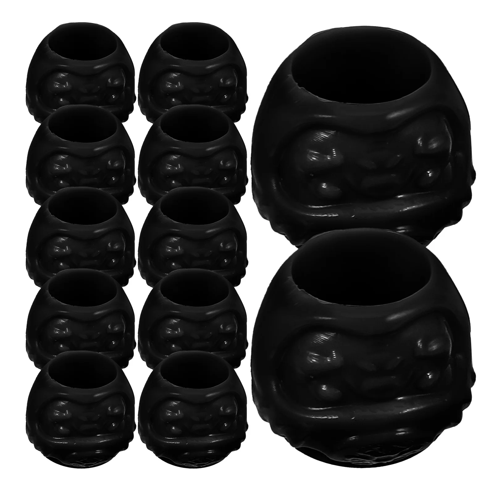 

200Pcs Small Tattoo Ink Holders Sturdy Construction Prevents Spilling Ideal for Supplies Ink Caps