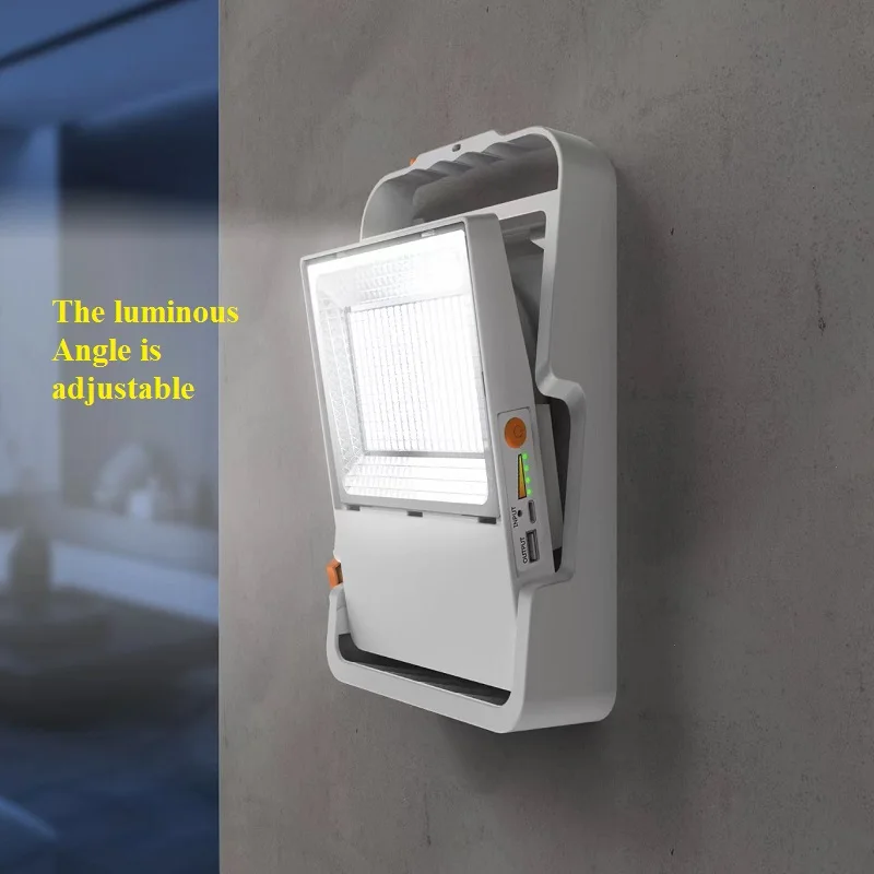 Separable Structure Solar Hand Lamp Lighting Angle Can be aAdjusted  New Solar Lamp Outdoor Portable Light