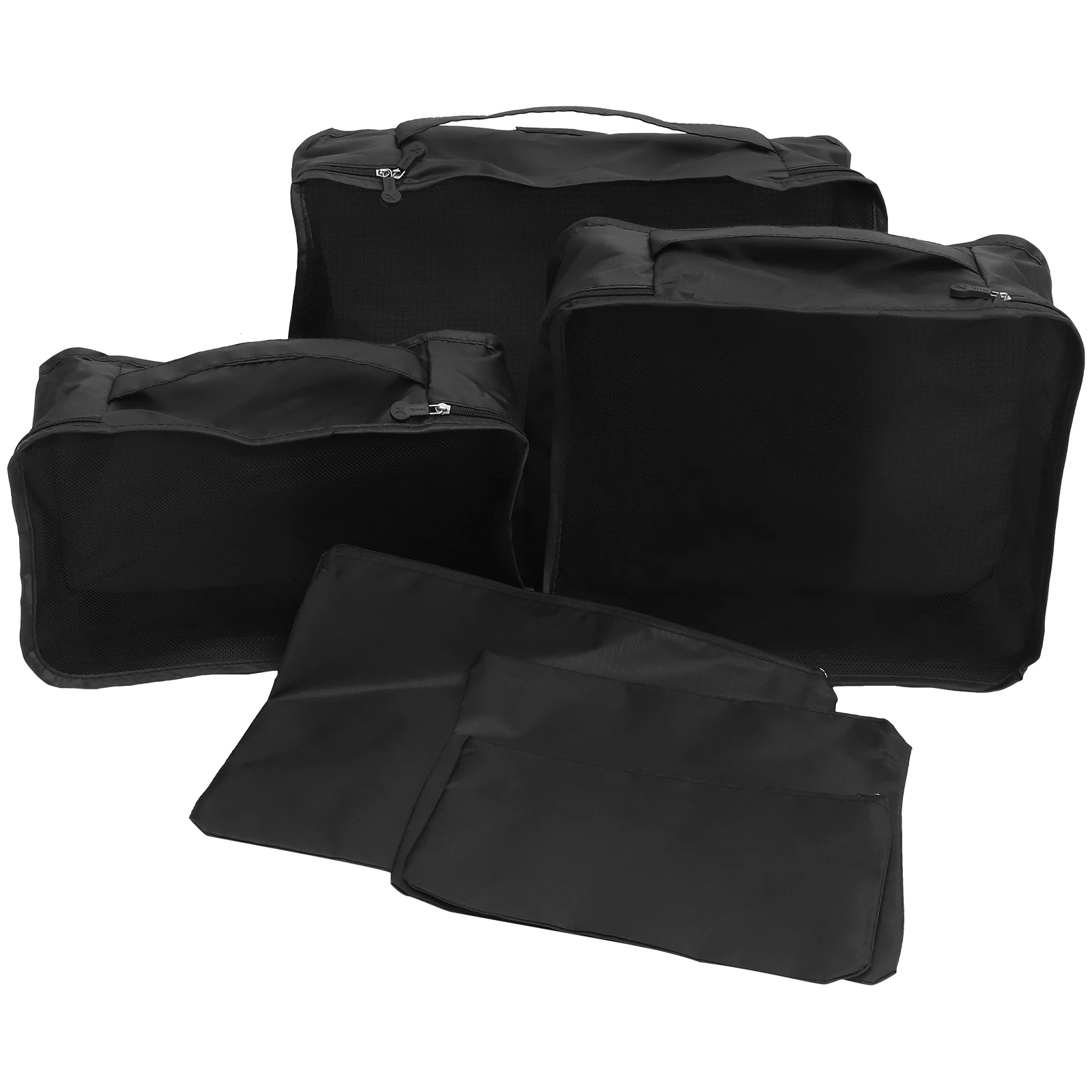

1 set Black Storage Boxes Foldable Clothes Bags Large Capacity Luggage Wardrobe ganizer Home Quilt Storage Solution Closet