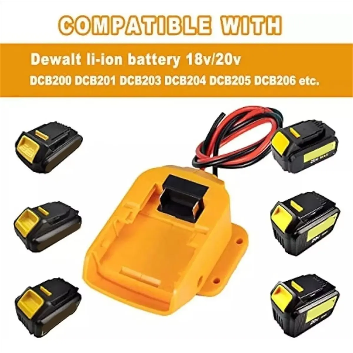FSLH Converter Adapter for DC 18V to 12V 20A 240W Adapter Automatic Buck Boost Voltage Regulator for RC Car