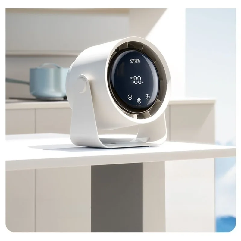 

Kitchen fan Wall-mounted small fan No punching