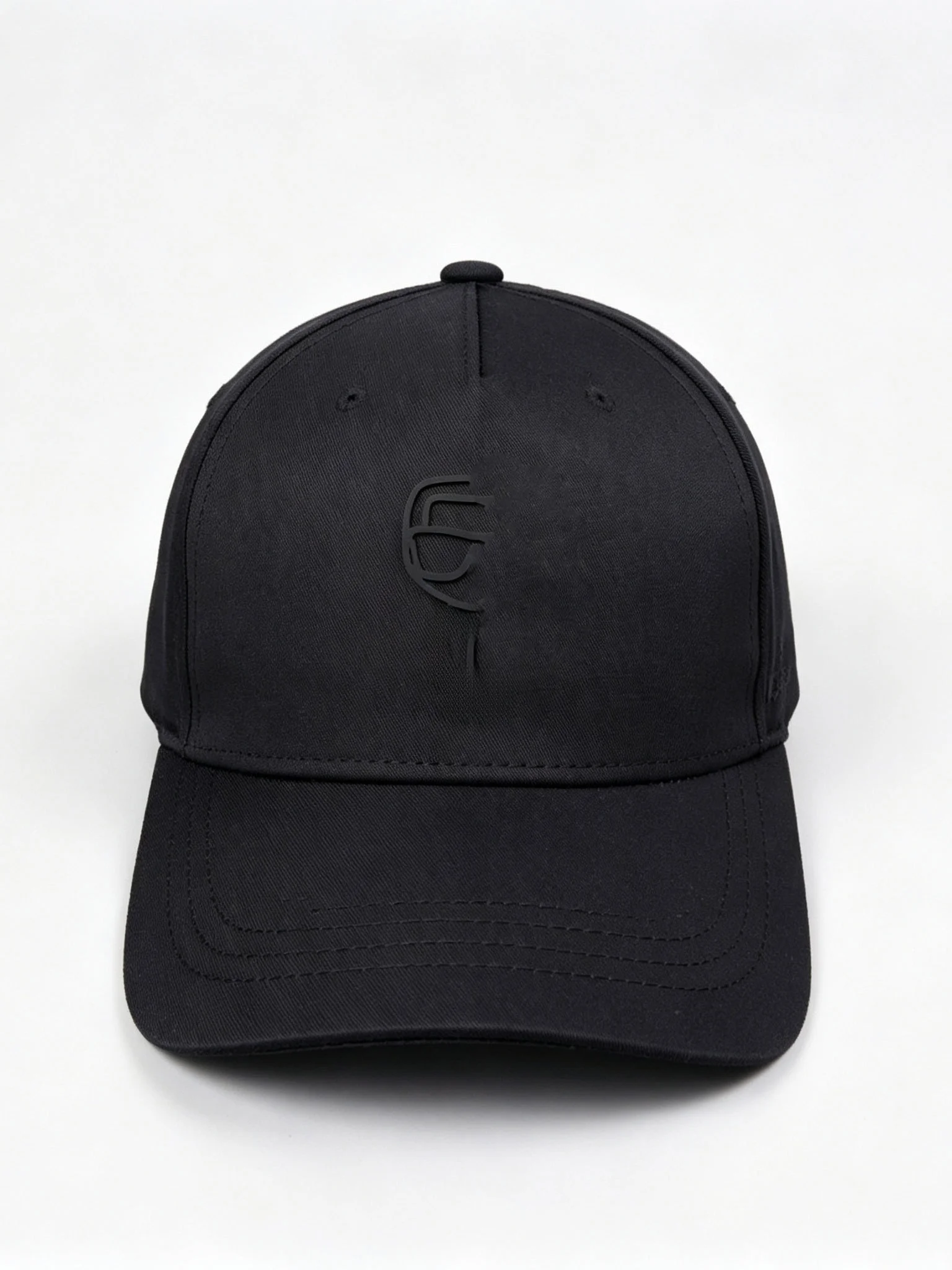Adjustable Unisex Cartoon Little Man Letter Baseball Cap Duckbill Cap round Top Hat for All Seasons Chinese Production