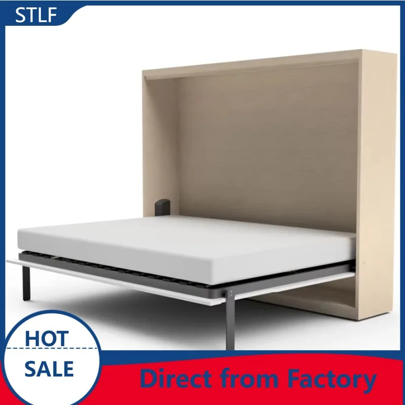 FBB Hidden Murphy Bed Metal Leg Manual Horizontal Folding Space Saving Murphy Wall Bed Mechanism