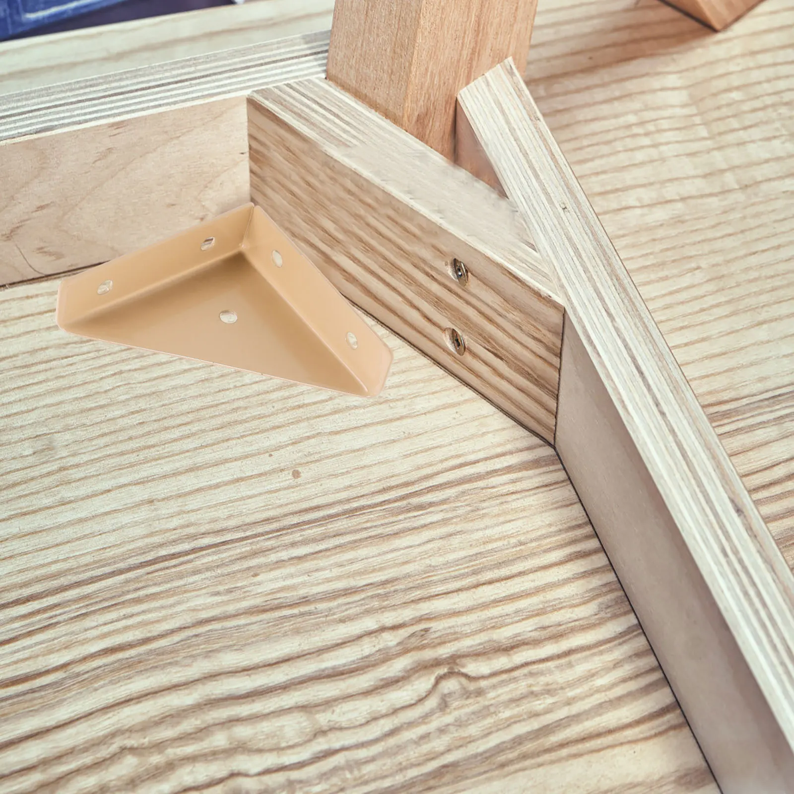 

10Pcs Thick Corner Braces Metal Angle Brackets Bed Frame Support Furniture Corner Brackets Replacement Repair Bed Frame Bracket