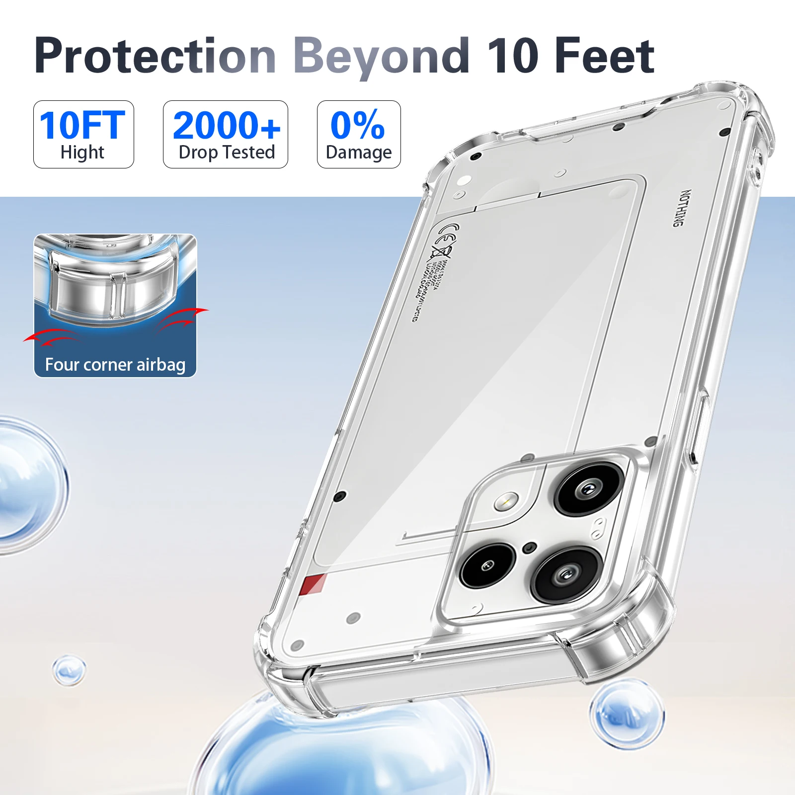 Nothing Phone 3A Lite Case Air - Phone Cases Nothing 3A recension och pris