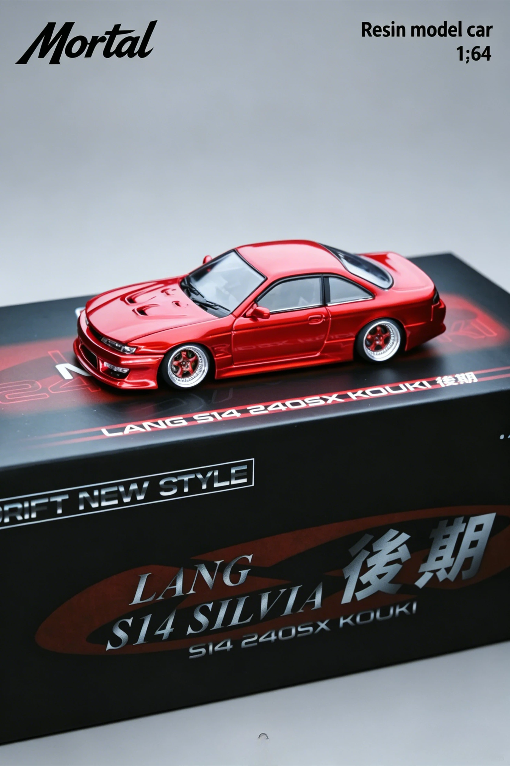 

2026 Beijing Exhibition Limited Edition Mortal 1:64 Alloy S14 Metal Red Replica Car Collectible Decoration Item Boys' Gift