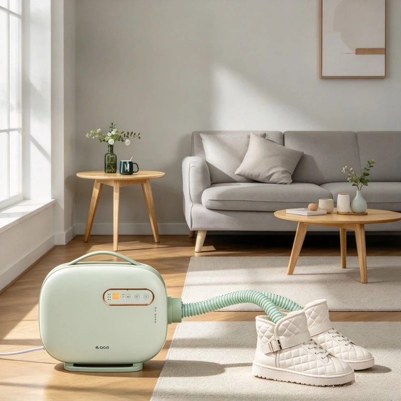 Portable Blanket Dryer, Extendable Hose Warm Air Machine with Timer, IPX1 Water Resistance for Bedding Shoes Home Drying