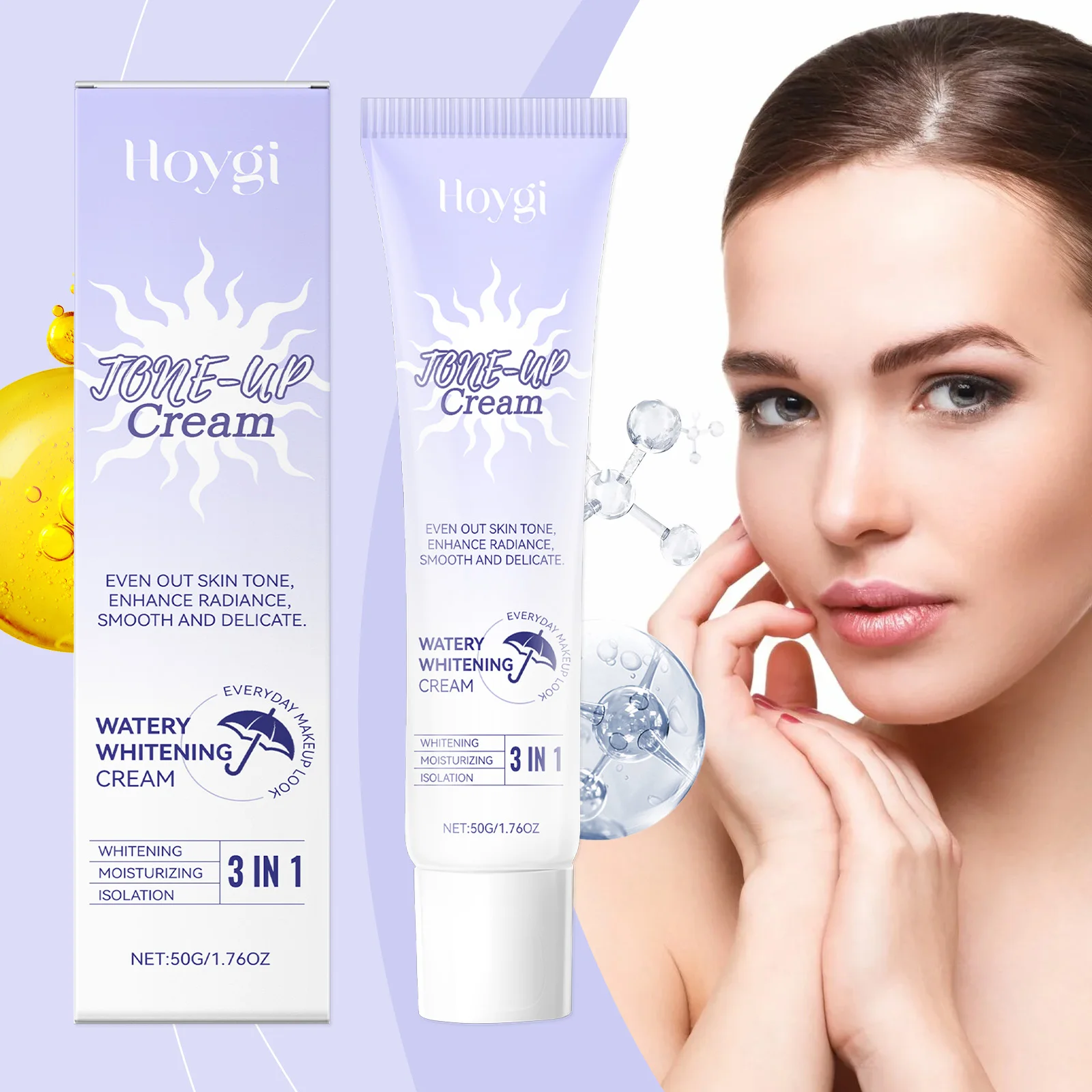 Sérum éclaircissant pour la peau – Soutenez même le teint et améliore l'éclat – Traitement du visage lisse et délicat