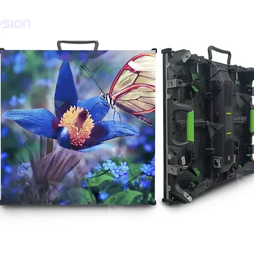 شاشات عرض إلكترونية LED خارجية عالية الجودة قابلة للتخصيص مقاس P3.91 شاشة عرض LED خارجية لتأجير الفيديو عالية الدقة