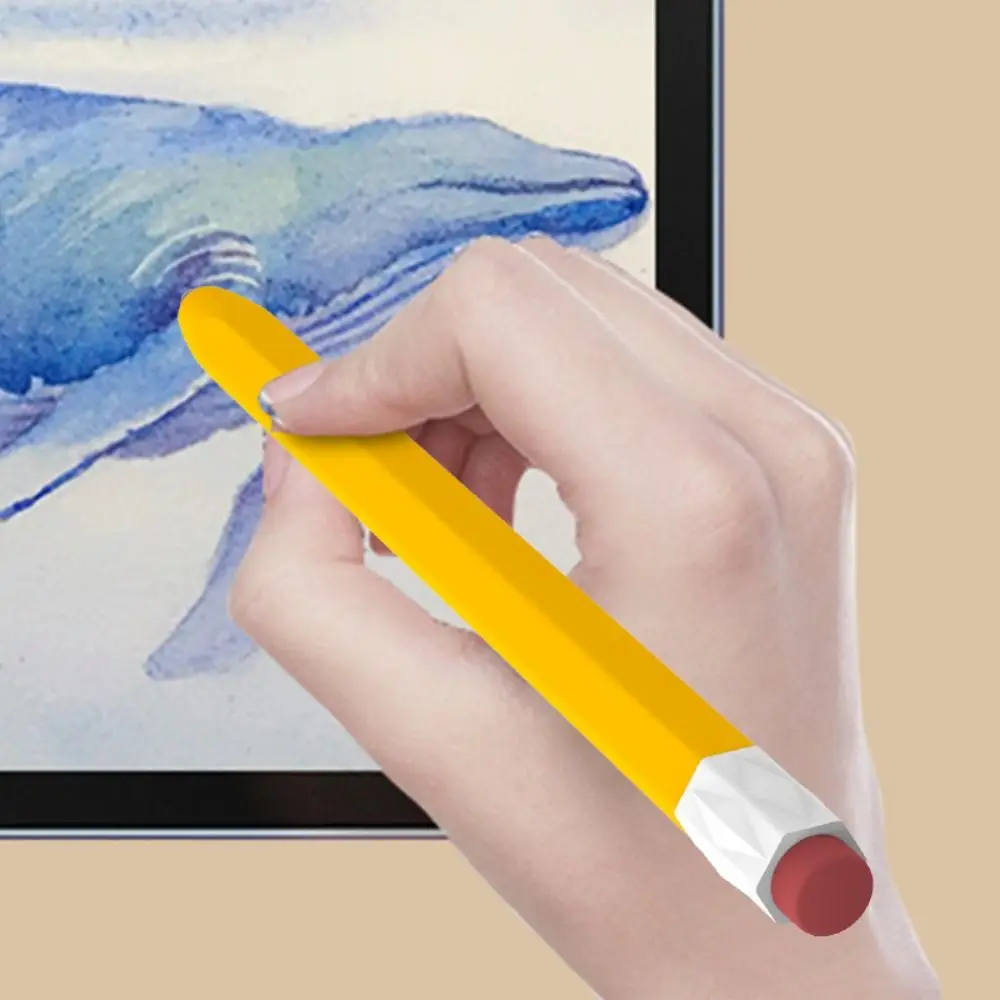 Full Protection Touch Pen Silicone Case Shockproof Soft Stylus Protective Case Stylus Pencil Cover for Samsung Tab S7 S8 S9