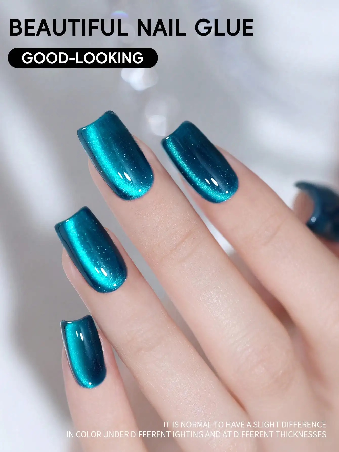 XEIJAYI 1pc 15ML ブルーアイマニキュア半永久ネイルソーク UV LED ネイルサロン DIY