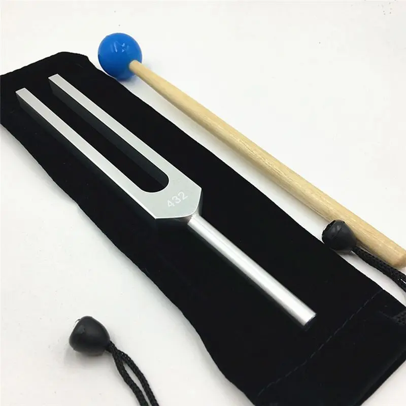 L71A 432HZ Chakra Tuning Fork Set Chakras Harmonizer Music Percussion Instrument For Sound Healing