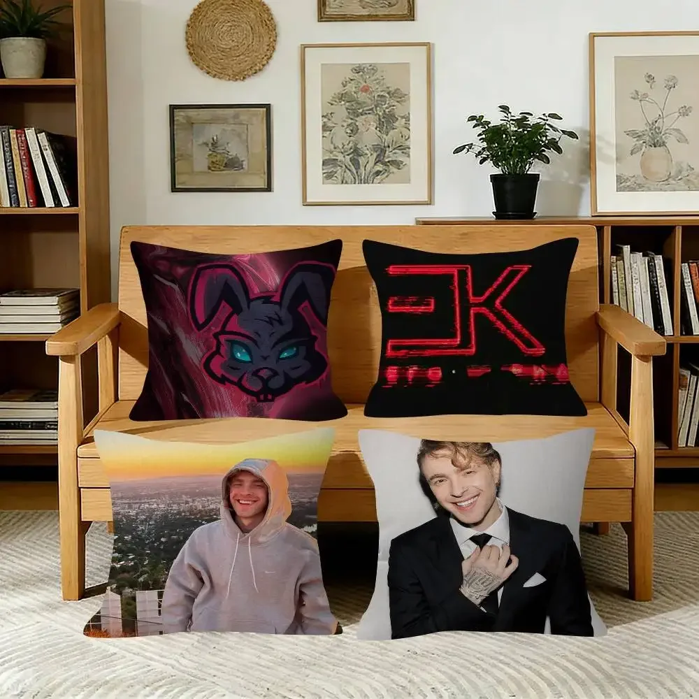 P-Popular Russian Hip Hop Star Egor Kreed Square Pillowcases Home Bedding Decorative Pillow Cover Wedding Super Soft Pillow Case
