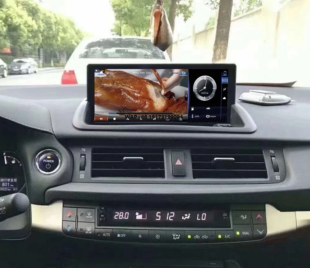 

10.25" Android 13 for CT200h CT200 CT 200h 2012-2017 Car Radio Multimedia Video Player Touch Screen Navigation CarPlay