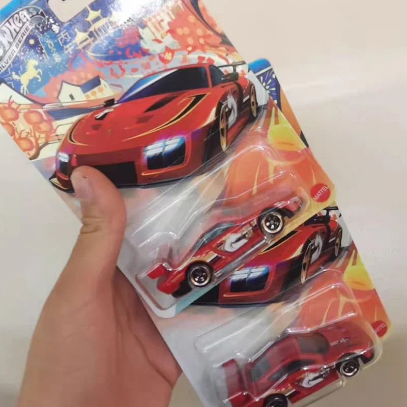 Pré vente Hot Wheels Jnf49-La10 2026 année chinoise du cheval édition limitée modèle moulé sous pression Porsche 935 Collection jouet voiture cadeau