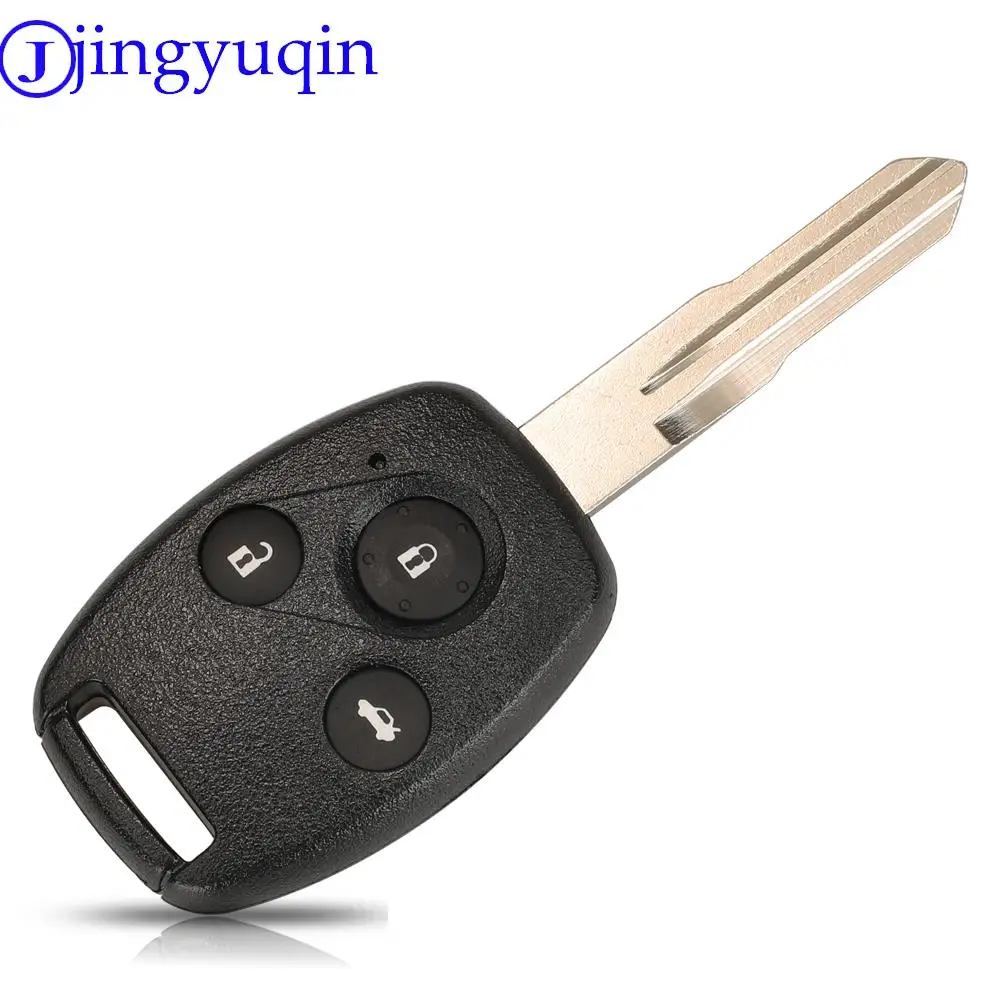 jingyuqin Car Remote Key 313.8/315/434MHZ ID48 For Honda Accord CRV HRV Fit City Jazz Odyssey Shuttle Civic HON58R Blade