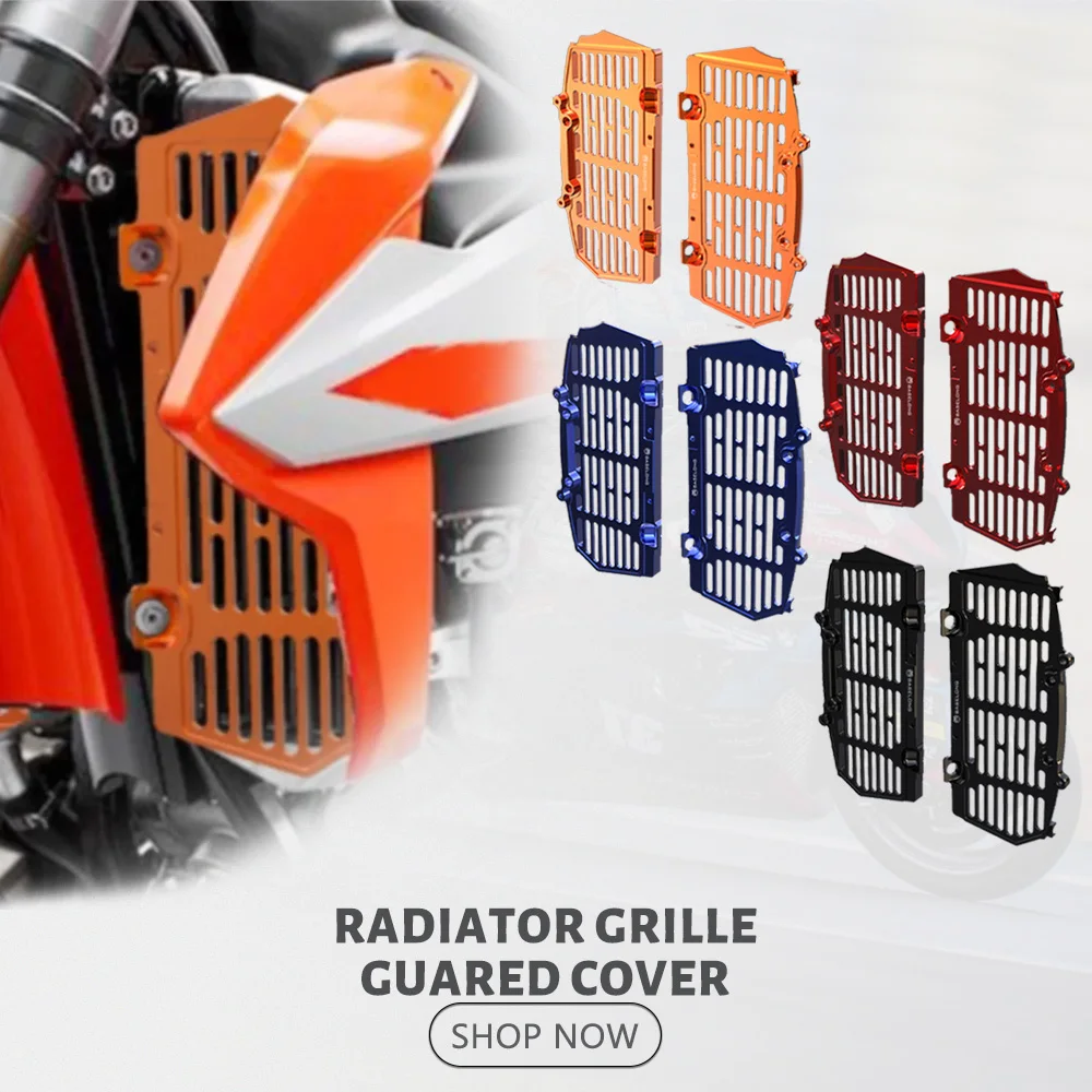 

Motor CNC Radiator Grille Guard Cover New FOR 125 150 250 300 SX 250 350 450 SXF 250 300 450 SXF Factory Edition 350 Freeride
