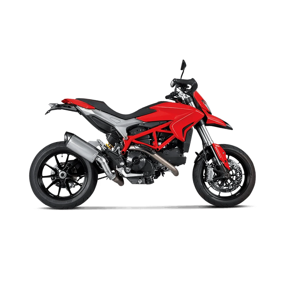 Per Ducati Hypermotard 2013-2018 Hypermotard/Hyperstrada 2013 2014 2015-2018 Tubo di Scarico Centrale Moto Slip-On