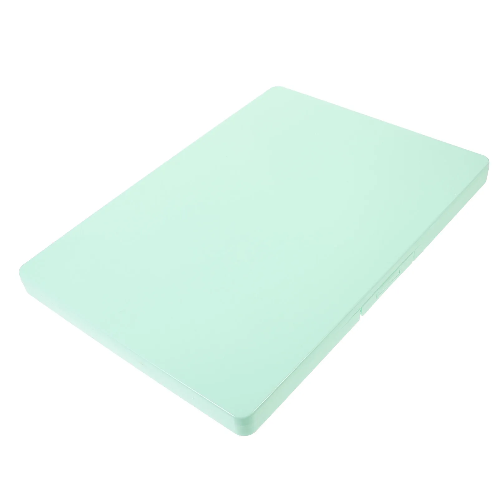 

Plastic File Storage Box A4 Capacity Card Holder Organizer for Documents Photos Certificates Nails Stickers Jewelry Travel Use