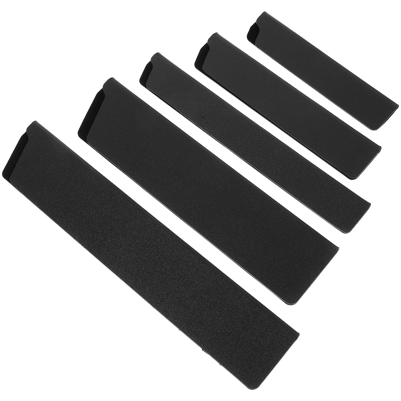 

5 шт., набор защитных чехлов для ножей, прочный АБС-пластик, портативные защитные чехлы для ножей для повседневного использования на открытом воздухе, резак