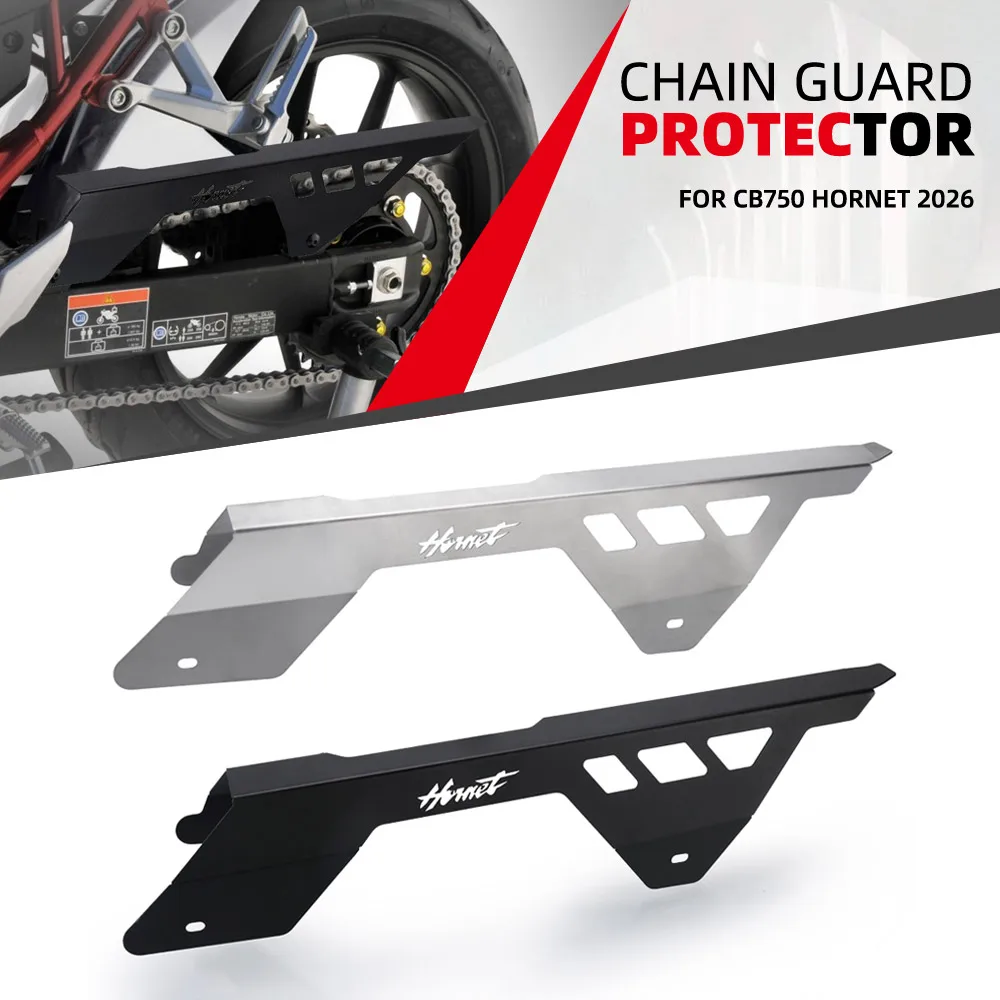 

For Honda CB750 Hornet 2026 Motorcycle Accessories Chain Guard Chain Cover Protection Protector Part Hornet CB750 2023 2024 2025