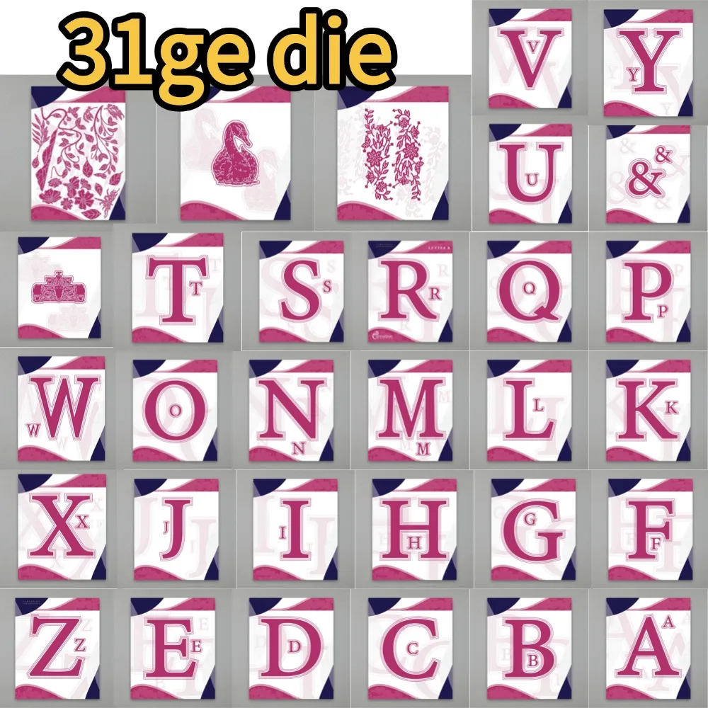 Pretty Pattern 2026 New Metal Cutting Dies For DIY Scrapbooking Crafts Maker Photo Album Template Handmade Decoration