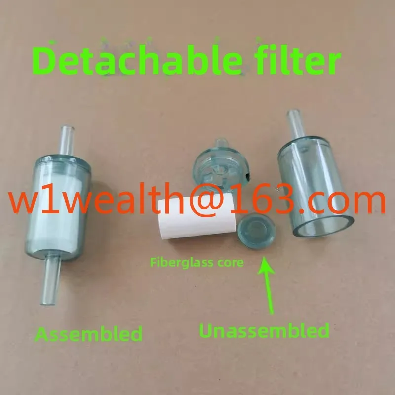 Exhaust Gas Analyzer Flue Gas CEMS Microfiber Filter Exhaust Gas Detection Filter Element 10pcs