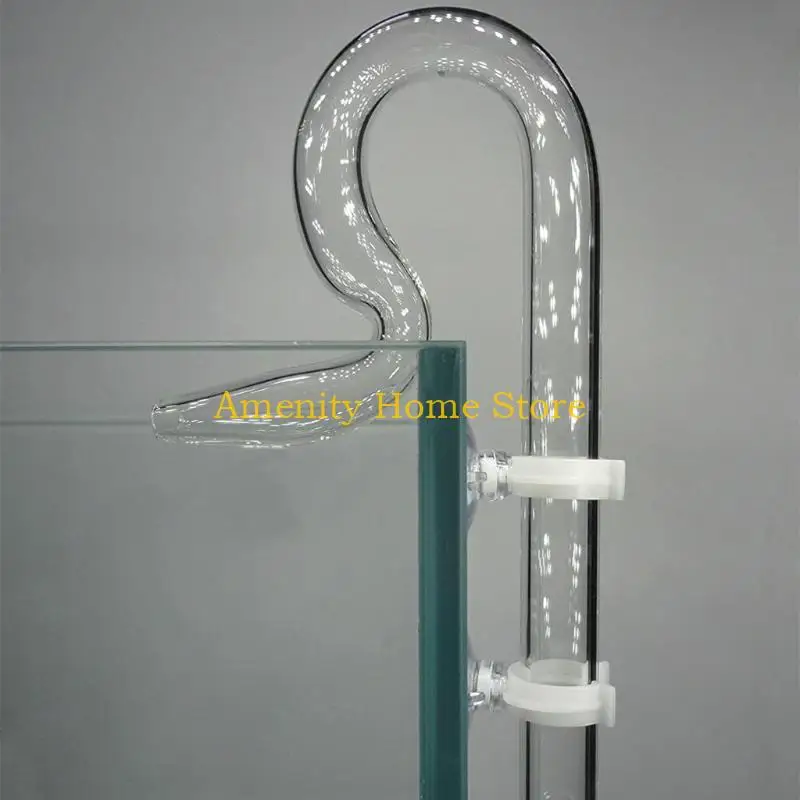 F26C Glass Jet Outflow Pipe 3 Sizes Match with Different Size Filter Tubing