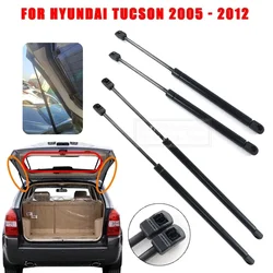 2/4x traseiro tronco bagageira boot janela traseira de vidro mola gás choque elevador struts barra de apoio haste para hyundai tucson 2005-2012