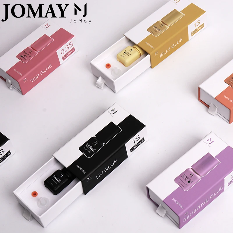 

JOMAY 5 мл клей для наращивания ресниц 0,3-2 секунд быстросохнущий сильный клей для ресниц 90 дней удержание объема верхний клей