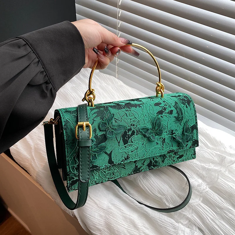 

Fine Butterfly Decor Small Clutch Handbags Ladies Purse Fashion Pink White Red Green Chain Shoulder Bag Crossbody For Women 2025