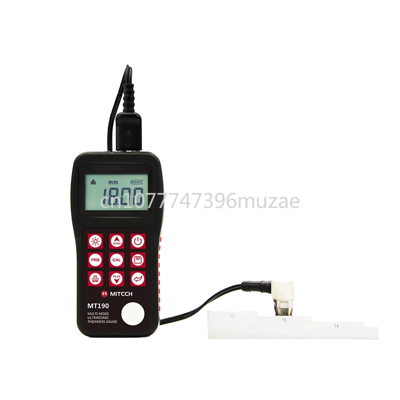 Portable MT190 PE EE Two Measurement Ultrasonic Thickness Gauge