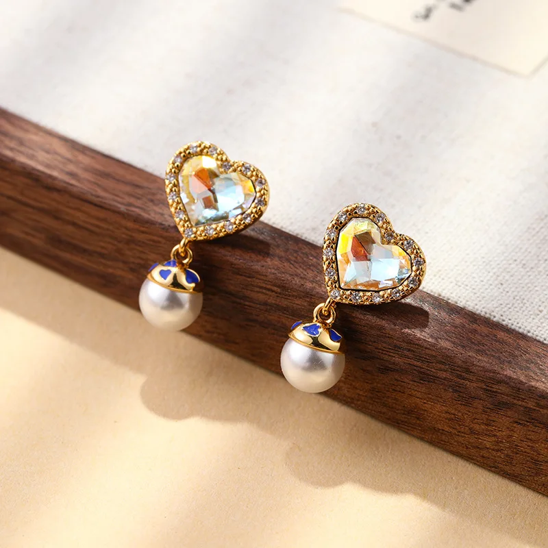 Mosaic Glass Heart-…