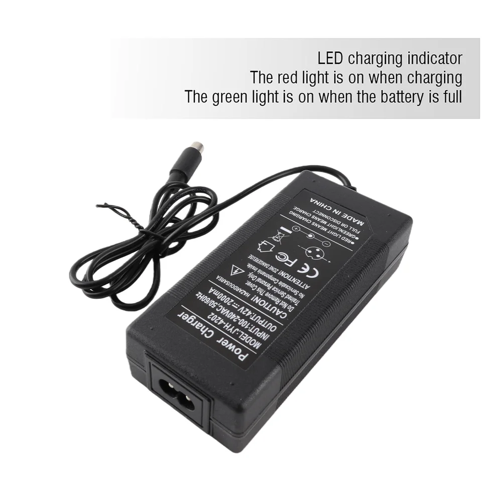 42V 2A Battery Charger Scooter Charger Replacement Electric Scooter Charger Adapter Battery Charger for Xiaomi Scooter - Detail Angle #02