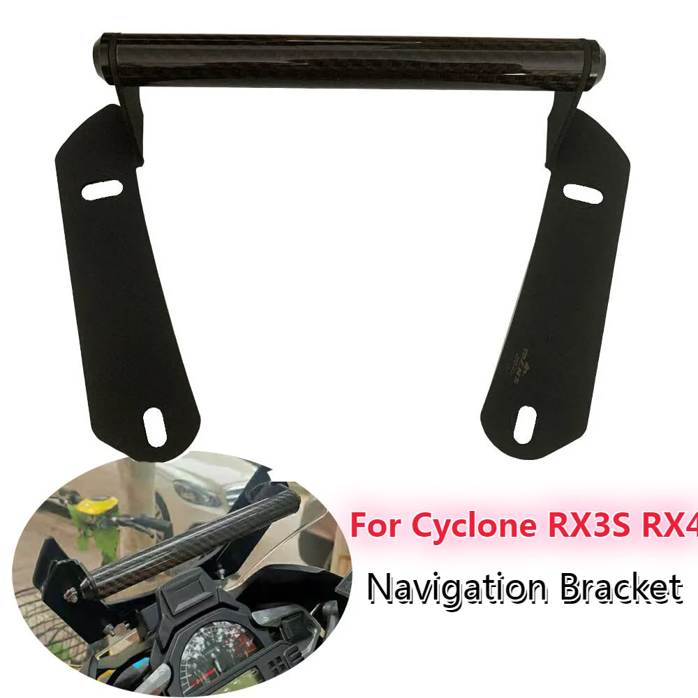 

For ZongShen Cyclone RX3S RX4 RX 3S RX3 S RX 4 R X4 Motorcycle Navigation Bracket Plate Phone Stand Holder GPS Holder