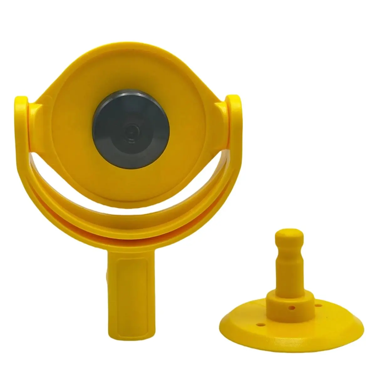 ABPP MP105A 25.4mm Yellow Mini Prism Constant +17mm with Tilting Brackets for Total Station High- Surveying