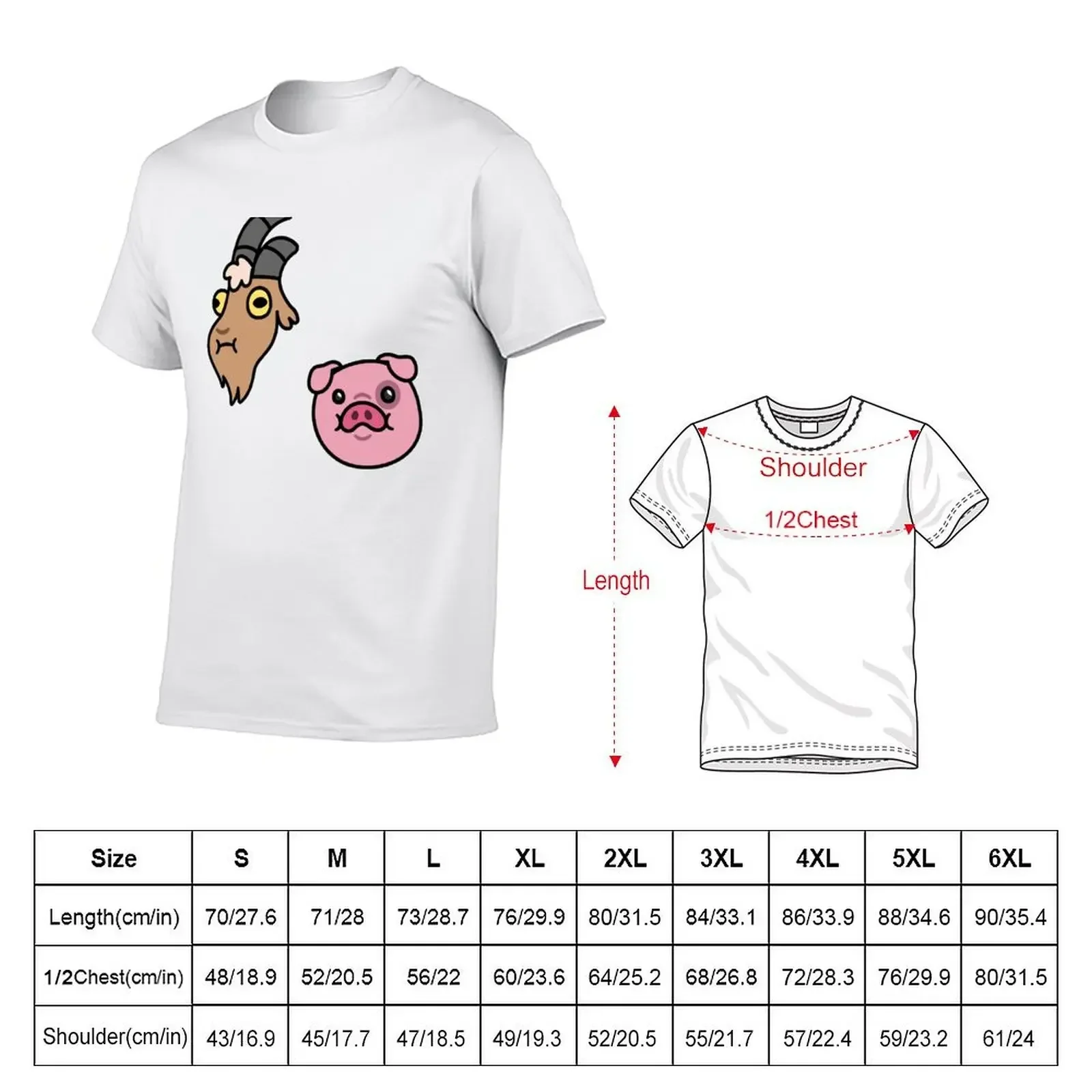 Waddles and Gompers T-Shirt Blouse graphic t shirts korean fashion animal prinfor boys black t shirts for men