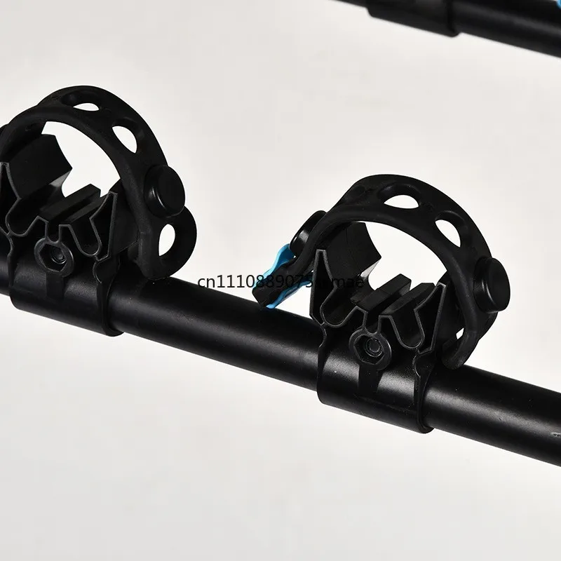 Car rear-mounted trailer rack, vehicle-mounted bicycle metal luggage rack, universal tailgate folding bike carrier