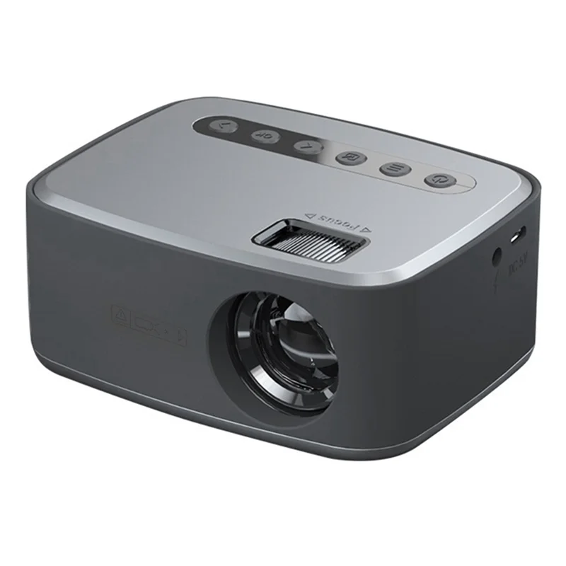 T20 Mini Projector 1080P Video Beamer Multimedia Home Theater Movie Projector for Home Cinema Outdoor Beamer USB-US Plug