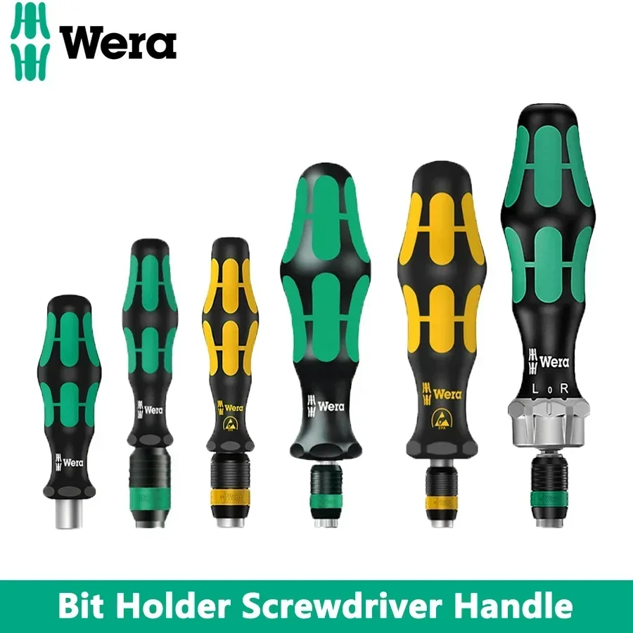 Genuine WERA  813/813R/813R ESD/816R/816RA/816R ESD Bit Holder Screwdriver with Quick-Release Handle Screwdriver Hand Tools