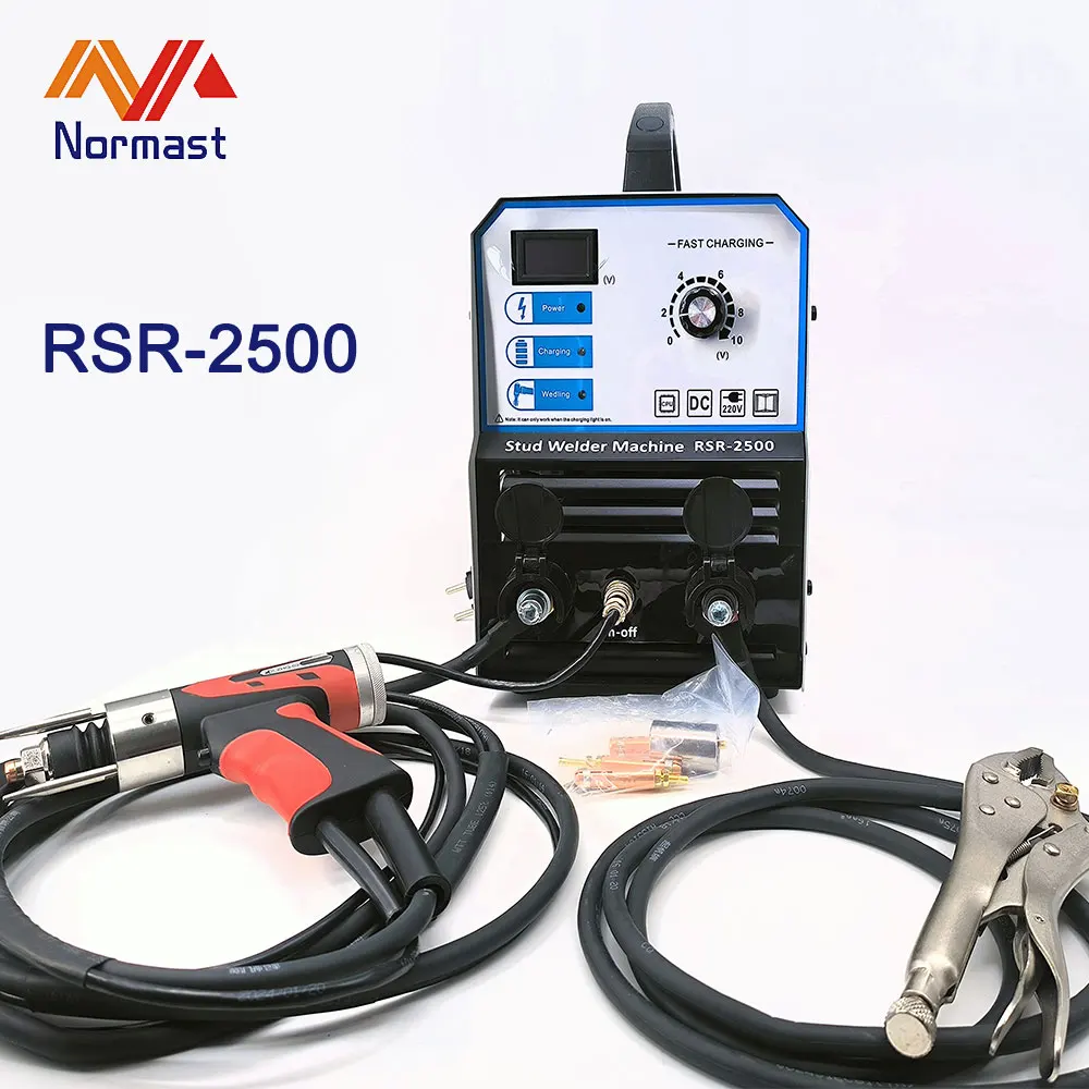 

Capacitor Energy Storage Stud Welding Machine for Metal Bolts Nameplates Insulation Nails 220V Adjustable RSR1600 RSR2500 3500