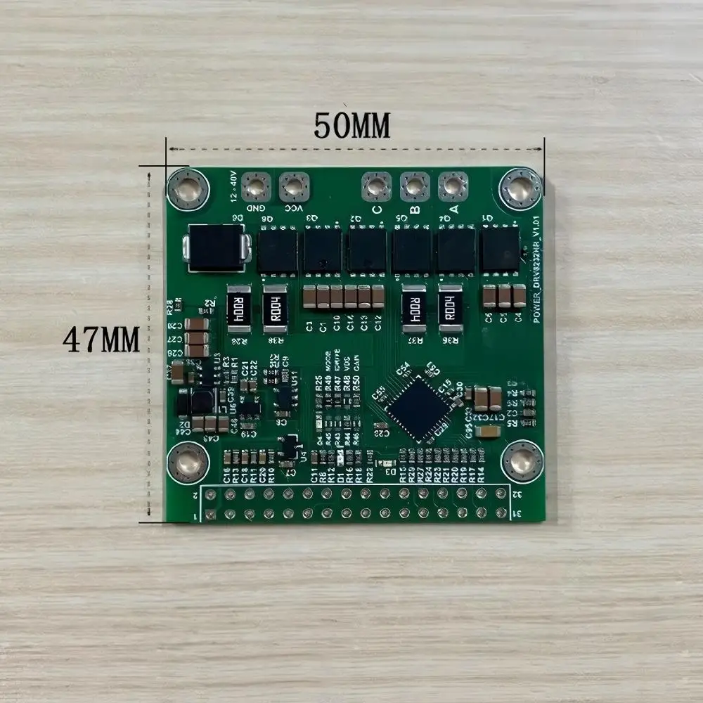 DRV8323HR 3 Phase Brushless Motor Driver Board FOC Vector Control BLDC PMSM Power Stage Expansion Board 6 Way PWM Motor Driver