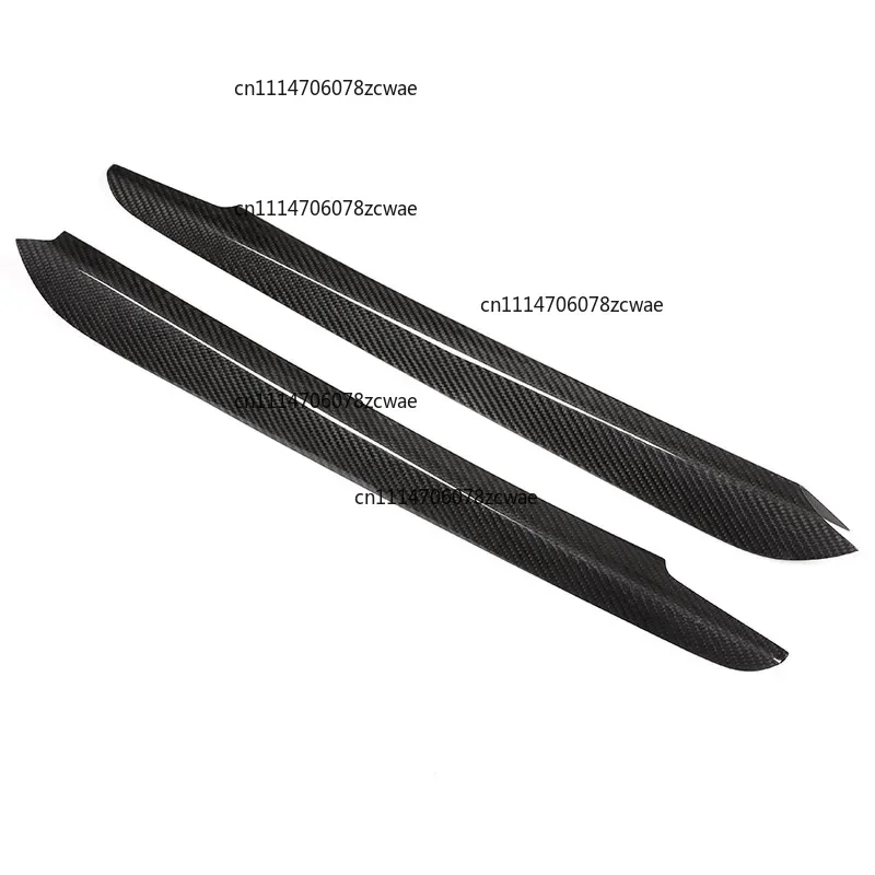 For BMW X5 F15 2014-2018 Real Carbon Fiber Car Center Console Gear Shift Both Sides Cover Trim Interior Car Accessories