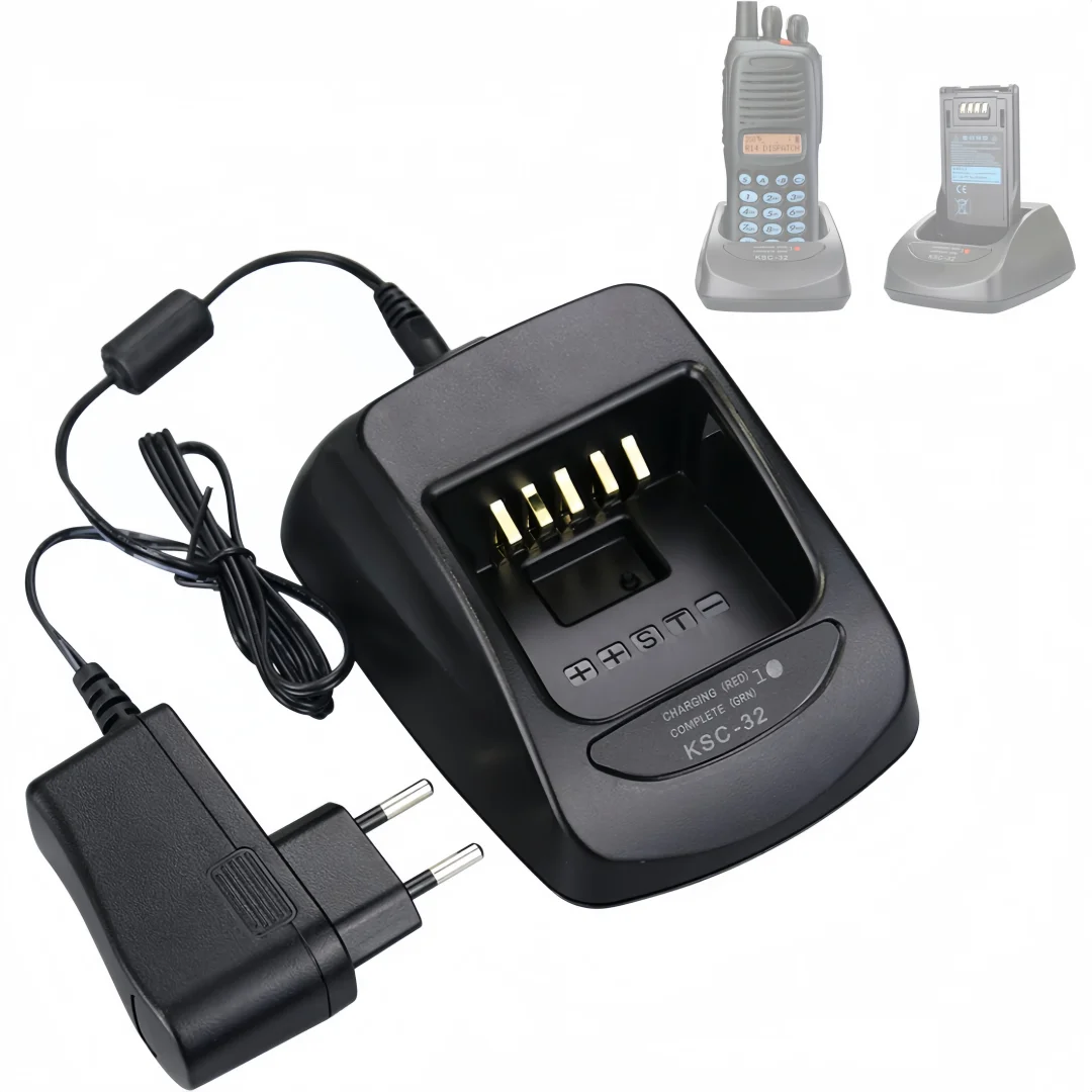 

KSC-32 Rapid Dock Battery Charger for Kenwood NX-200 NX-300 NX-410 NX-5000 NX-5300 TK-2180 TK-3180 TK-5230 TK-5210 TK-5310 VP623