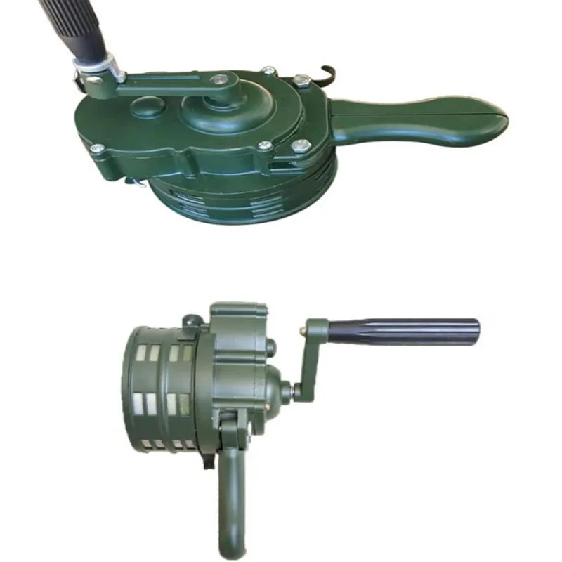 KOOJN High Decibel Hand Operated Alarm for Fire Protection Mine Area Flood Prevention Emergency Fire Drill Handheld Alarm