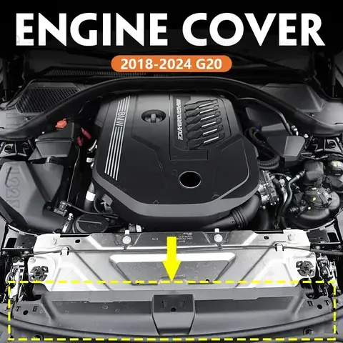 2018-2024 G20 BMW 330e 330eX 330i 330iX M340i M340iX 센터 상부 컴 파트먼트 엔진 커버 51767461970