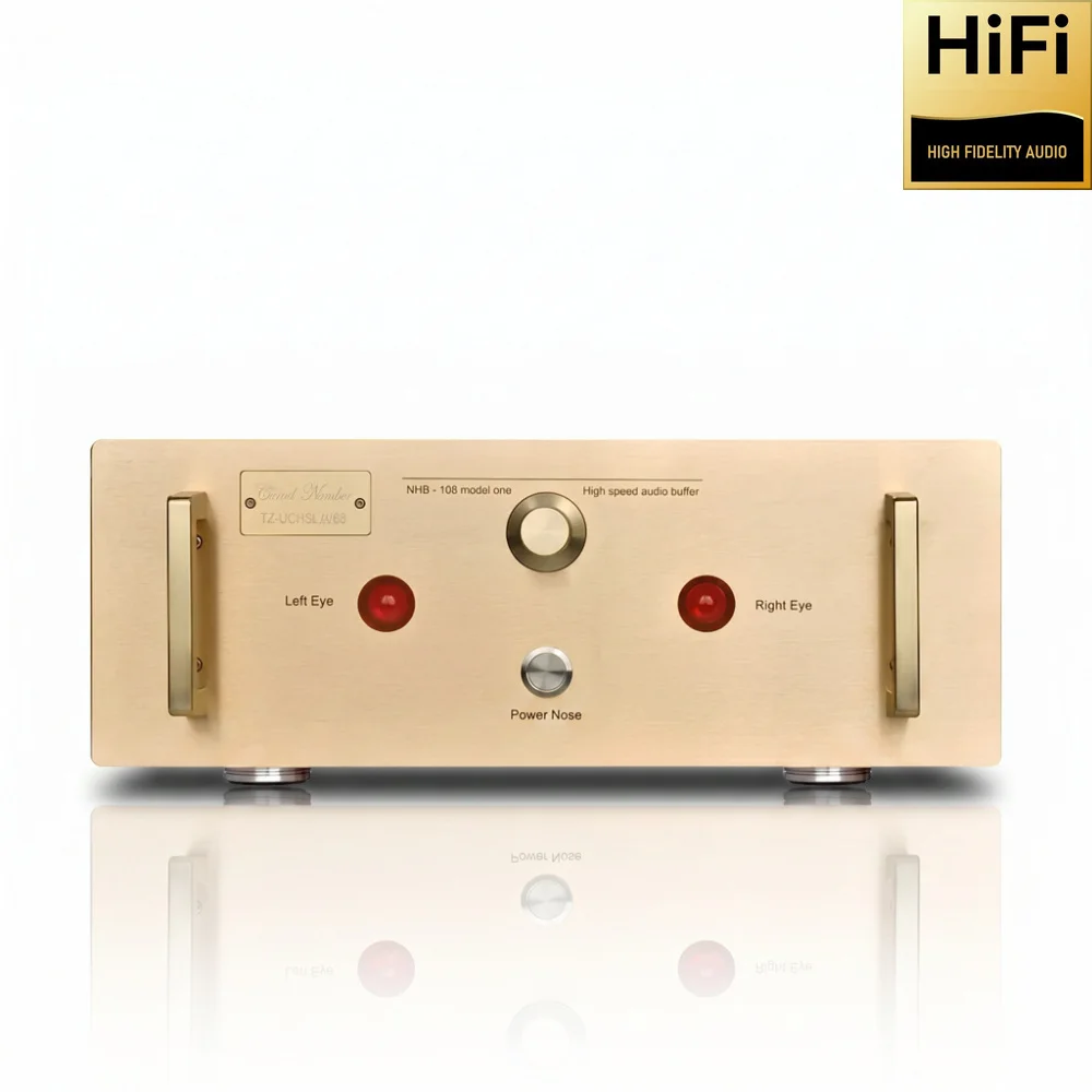 AMXEKR 1:1 Replica of DarTZeel NHB-108 Negative Feedback-Free Amplifier Circuit, High-Power 140W Home HiFi Power Amplifier.